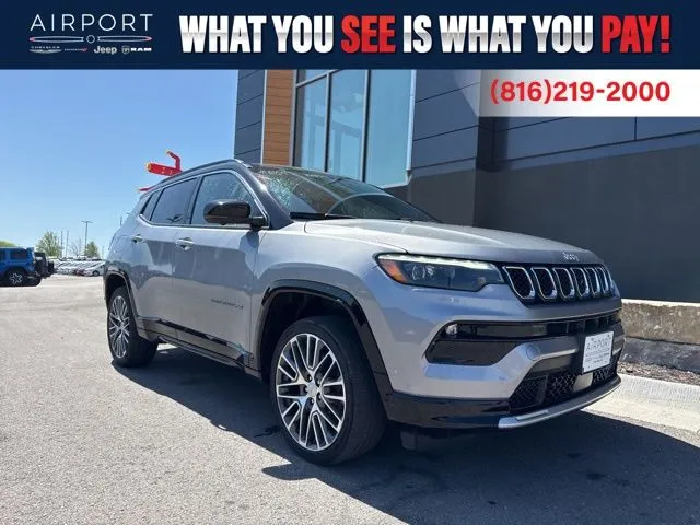 Used 2023 Jeep Compass Limited with VIN 3C4NJDCN3PT505724 for sale in Kansas City