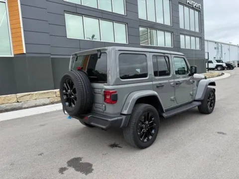 Another view of 2023 Jeep Wrangler Sahara 4xe for sale in Platte City, MO at Airport Chrysler Dodge Jeep Ram