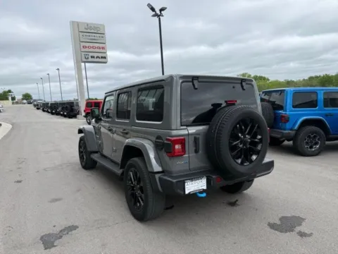More photos of 2023 Jeep Wrangler Sahara 4xe at Airport Chrysler Dodge Jeep Ram, MO