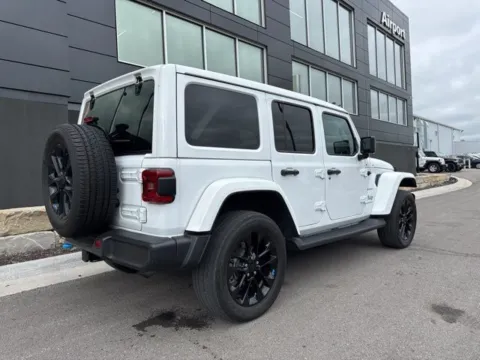 Another view of 2023 Jeep Wrangler Sahara 4xe for sale in Platte City, MO at Airport Chrysler Dodge Jeep Ram