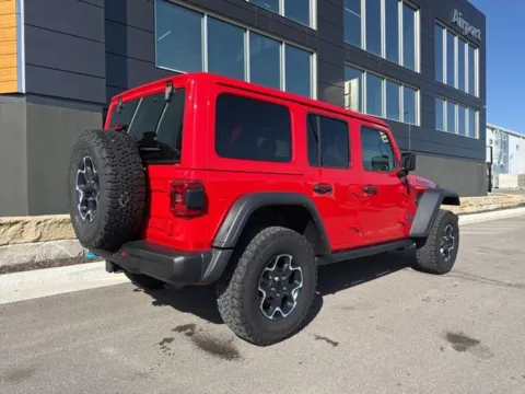 Another view of 2023 Jeep Wrangler Rubicon 4xe for sale in Platte City, MO at Airport Chrysler Dodge Jeep Ram