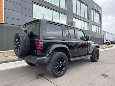 Another view of 2023 Jeep Wrangler Sahara 4xe for sale in Platte City, MO at Airport Chrysler Dodge Jeep Ram