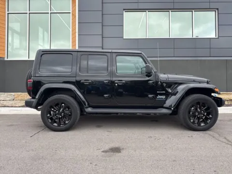 Photos of 2023 Jeep Wrangler Sahara 4xe for sale in Platte City, MO at Airport Chrysler Dodge Jeep Ram