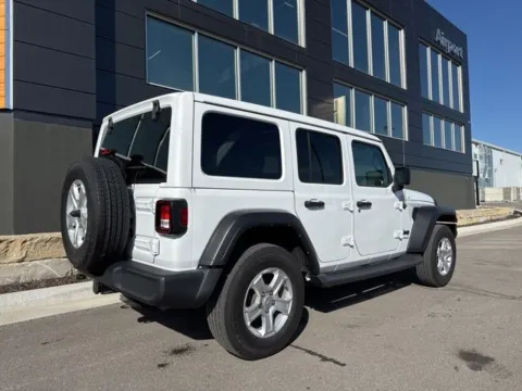 Another view of 2022 Jeep Wrangler Unlimited Sport S for sale in Platte City, MO at Airport Chrysler Dodge Jeep Ram