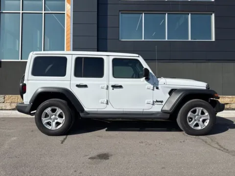 Photos of 2022 Jeep Wrangler Unlimited Sport S for sale in Platte City, MO at Airport Chrysler Dodge Jeep Ram