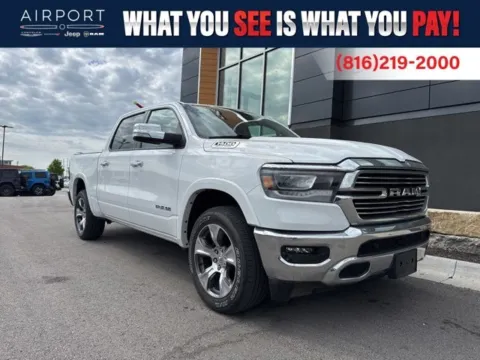 White 2022 Ram 1500 Laramie for sale in Platte City, MO