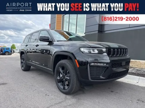 Black 2026 Jeep Grand Cherokee L Limited for sale in Platte City, MO