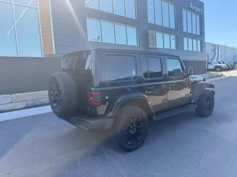 Another view of 2023 Jeep Wrangler Sahara 4xe for sale in Platte City, MO at Airport Chrysler Dodge Jeep Ram