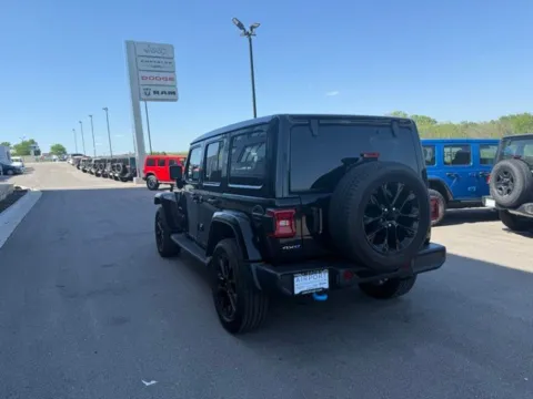 More photos of 2023 Jeep Wrangler Sahara 4xe at Airport Chrysler Dodge Jeep Ram, MO