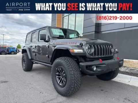 Gray 2026 Jeep Wrangler Rubicon X for sale in Platte City, MO