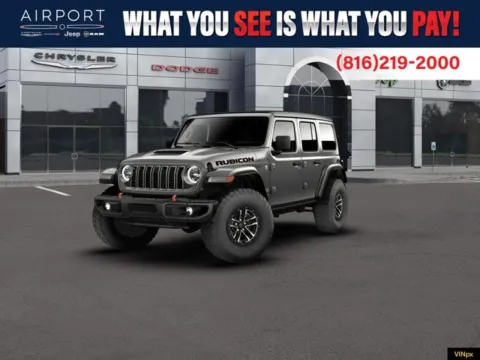 Gray 2026 Jeep Wrangler Rubicon X for sale in Platte City, MO