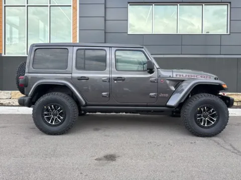 Photos of 2026 Jeep Wrangler Rubicon X for sale in Platte City, MO at Airport Chrysler Dodge Jeep Ram