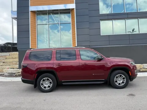Photos of 2024 Jeep Wagoneer for sale in Platte City, MO at Airport Chrysler Dodge Jeep Ram