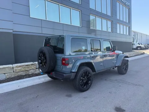 Another view of 2024 Jeep Wrangler Sahara 4xe for sale in Platte City, MO at Airport Chrysler Dodge Jeep Ram