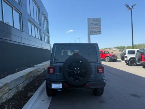 More photos of 2024 Jeep Wrangler Sahara 4xe at Airport Chrysler Dodge Jeep Ram, MO