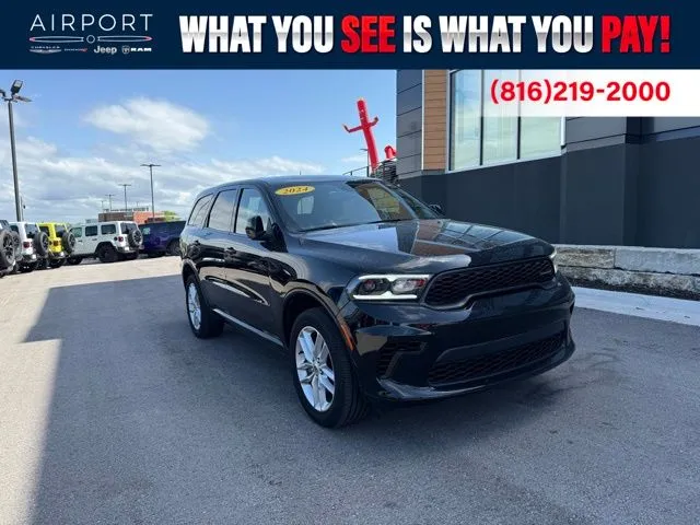 Used 2024 Dodge Durango GT with VIN 1C4RDJDG8RC253457 for sale in Kansas City