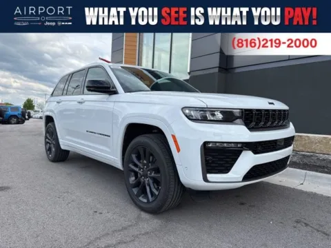 White 2026 Jeep Grand Cherokee Limited Reserve for sale in Platte City, MO