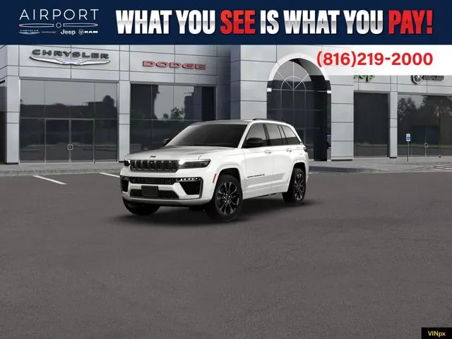 White 2026 Jeep Grand Cherokee Limited Reserve for sale in Platte City, MO