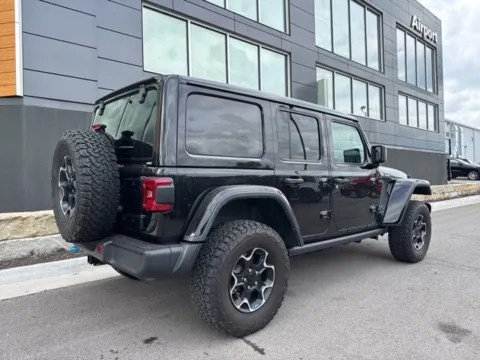 Another view of 2023 Jeep Wrangler Rubicon 4xe for sale in Platte City, MO at Airport Chrysler Dodge Jeep Ram