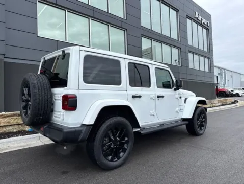 Another view of 2023 Jeep Wrangler Sahara 4xe for sale in Platte City, MO at Airport Chrysler Dodge Jeep Ram