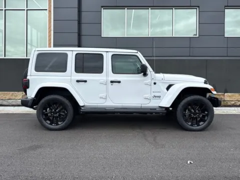 Photos of 2023 Jeep Wrangler Sahara 4xe for sale in Platte City, MO at Airport Chrysler Dodge Jeep Ram