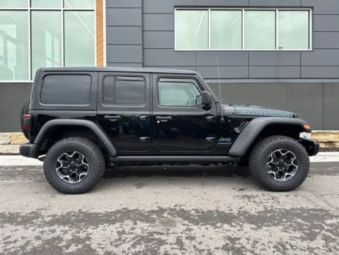 Photos of 2023 Jeep Wrangler Rubicon 4xe for sale in Platte City, MO at Airport Chrysler Dodge Jeep Ram