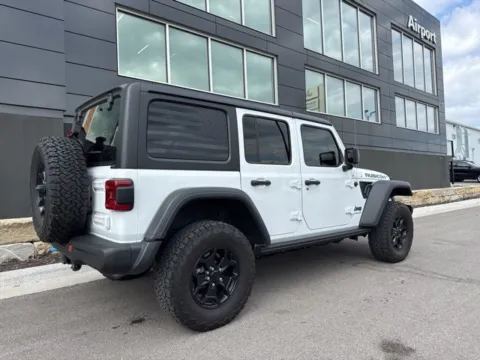 Another view of 2023 Jeep Wrangler Rubicon 20th Anniversary Edition 4xe for sale in Platte City, MO at Airport Chrysler Dodge Jeep Ram