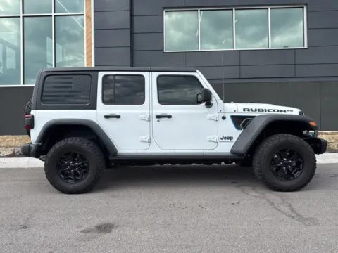 Photos of 2023 Jeep Wrangler Rubicon 20th Anniversary Edition 4xe for sale in Platte City, MO at Airport Chrysler Dodge Jeep Ram