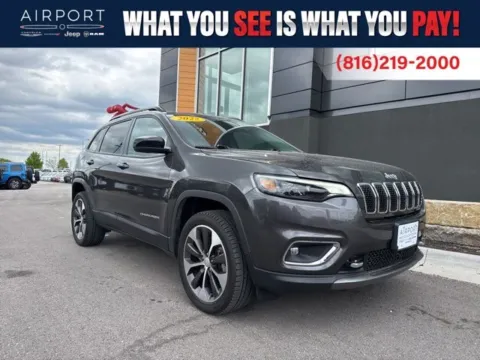 Gray 2022 Jeep Cherokee Limited for sale in Platte City, MO