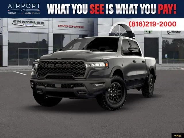 Silver 2026 Ram 1500 Rebel for sale in Platte City, MO