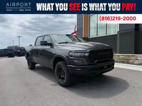 Gray 2026 Ram 1500 Rebel for sale in Platte City, MO