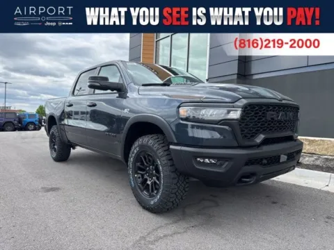 Blue 2026 Ram 1500 Rebel for sale in Platte City, MO