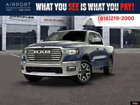 Blue 2026 Ram 1500 Laramie for sale in Platte City, MO