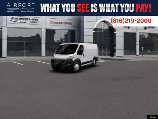 White 2026 Ram ProMaster 1500 Low Roof for sale in Platte City, MO