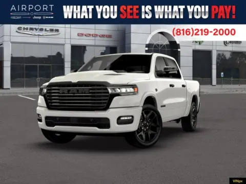 White 2026 Ram 1500 Laramie for sale in Platte City, MO