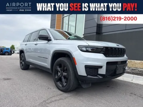 Silver 2023 Jeep Grand Cherokee L Altitude for sale in Platte City, MO