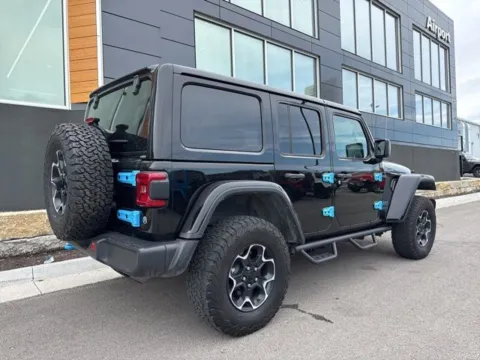Another view of 2023 Jeep Wrangler Rubicon 4xe for sale in Platte City, MO at Airport Chrysler Dodge Jeep Ram