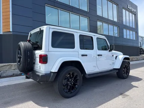 Another view of 2023 Jeep Wrangler Sahara 4xe for sale in Platte City, MO at Airport Chrysler Dodge Jeep Ram