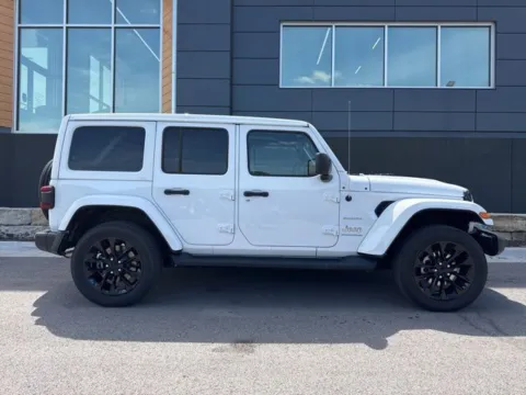 Photos of 2023 Jeep Wrangler Sahara 4xe for sale in Platte City, MO at Airport Chrysler Dodge Jeep Ram