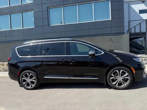 Photos of 2025 Chrysler Pacifica Pinnacle for sale in Platte City, MO at Airport Chrysler Dodge Jeep Ram