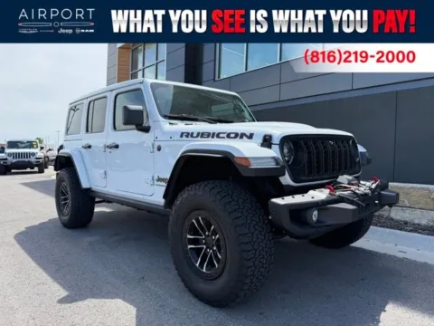 White 2025 Jeep Wrangler Rubicon X for sale in Platte City, MO