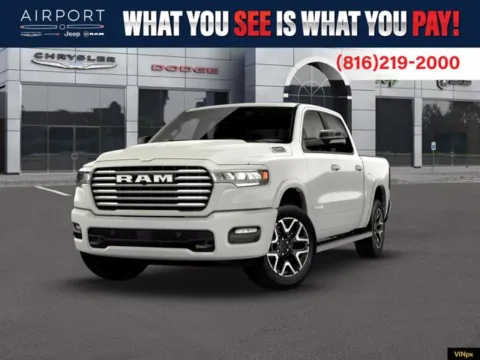 White 2026 Ram 1500 Laramie for sale in Platte City, MO