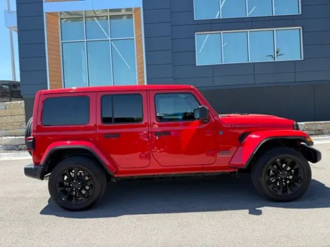 Photos of 2025 Jeep Wrangler Sahara 4xe for sale in Platte City, MO at Airport Chrysler Dodge Jeep Ram