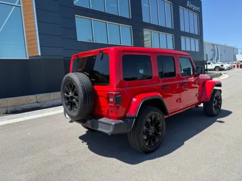 Another view of 2025 Jeep Wrangler Sahara 4xe for sale in Platte City, MO at Airport Chrysler Dodge Jeep Ram