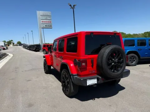 More photos of 2025 Jeep Wrangler Sahara 4xe at Airport Chrysler Dodge Jeep Ram, MO
