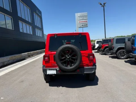 More photos of 2025 Jeep Wrangler Sahara 4xe at Airport Chrysler Dodge Jeep Ram, MO