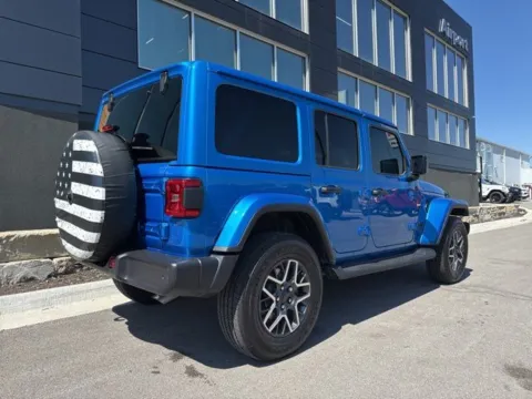 Another view of 2025 Jeep Wrangler Sahara for sale in Platte City, MO at Airport Chrysler Dodge Jeep Ram