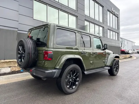 Another view of 2023 Jeep Wrangler Sahara 4xe for sale in Platte City, MO at Airport Chrysler Dodge Jeep Ram