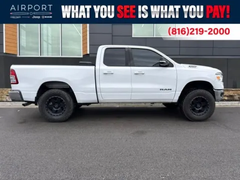 White 2021 Ram 1500 Big Horn/Lone Star for sale in Platte City, MO