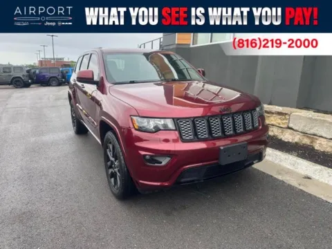 Red 2021 Jeep Grand Cherokee Laredo X for sale in Platte City, MO